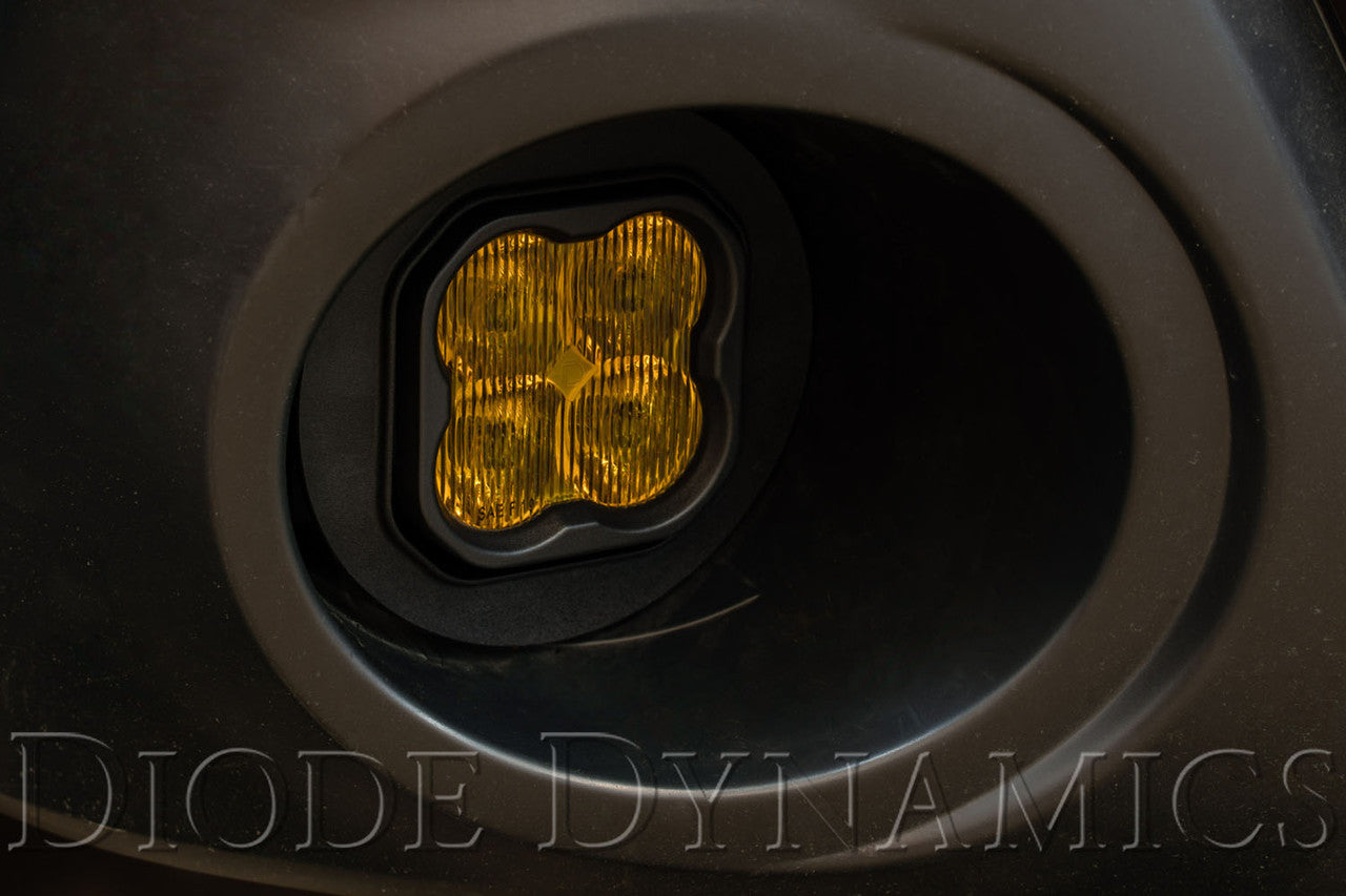 Diode Dynamics SS3 LED Pod Max Type OB Kit Yellow SAE Fog
