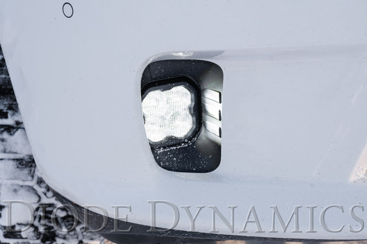 Diode Dynamics SS3 LED Fog Light Kit for 13-18 Ram 1500 Yellow SAE-DOT Fog Max