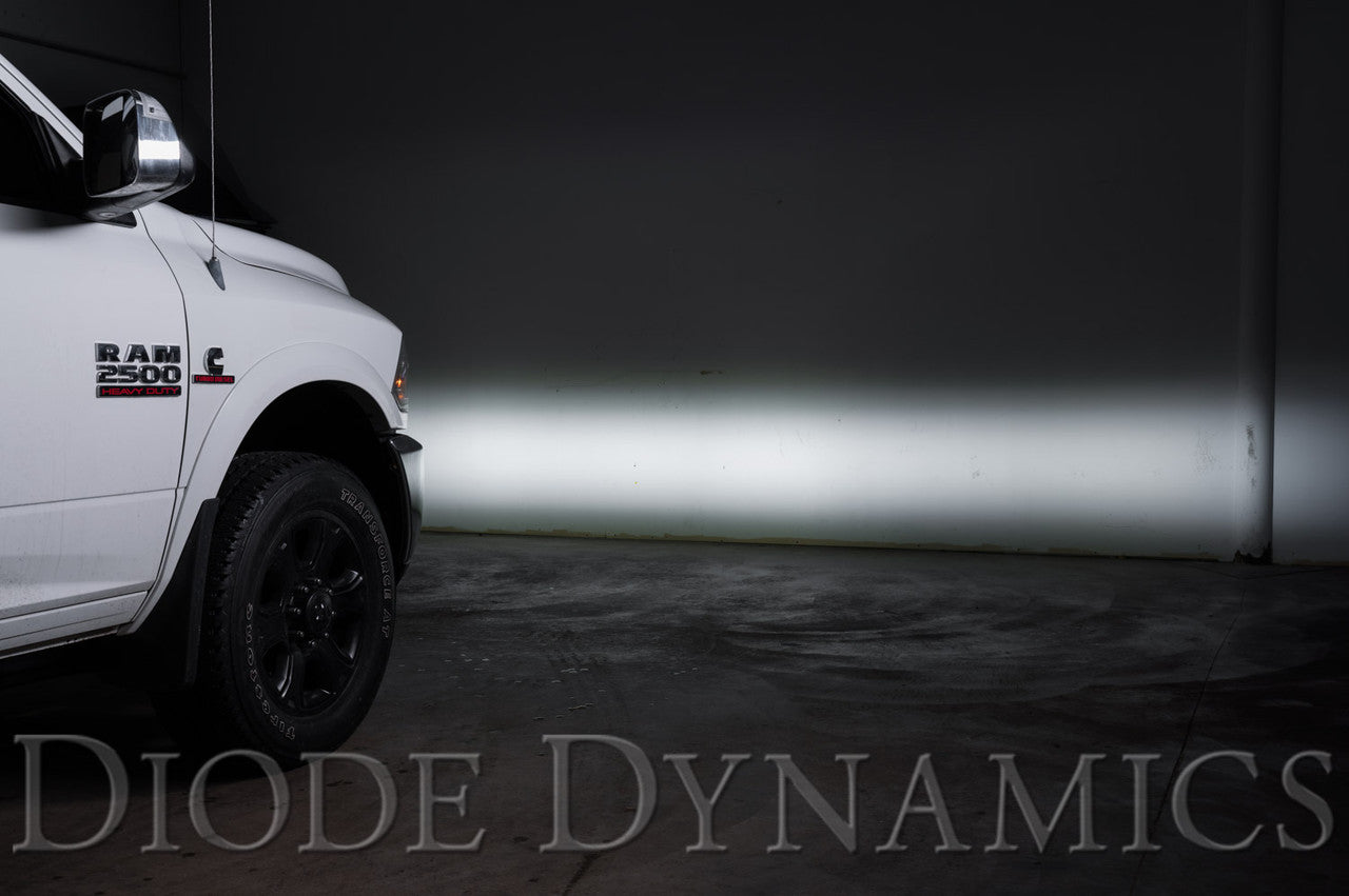 Diode Dynamics SS3 LED Fog Light Kit for 10-18 Ram 2500-3500 White SAE-DOT Fog Max