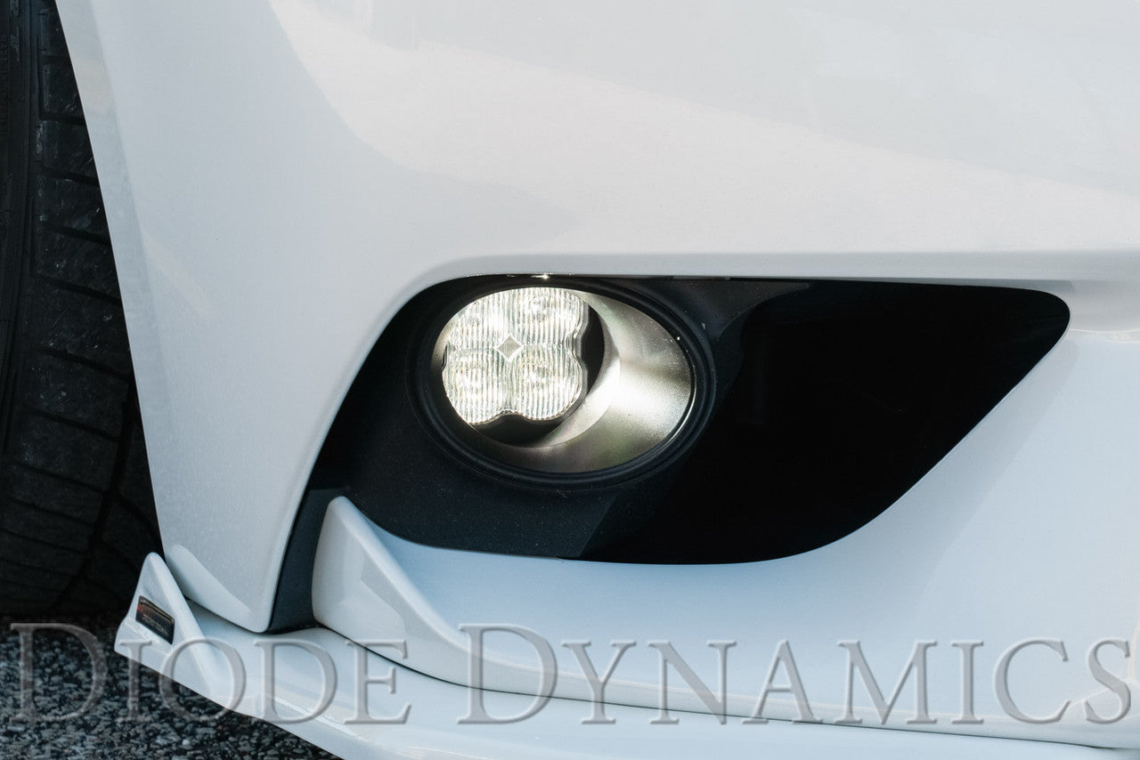 Diode Dynamics SS3 LED Fog Light Kit for 2012-2014 Lexus IS250C A-T Convertible, White SAE-DOT Fog Sport