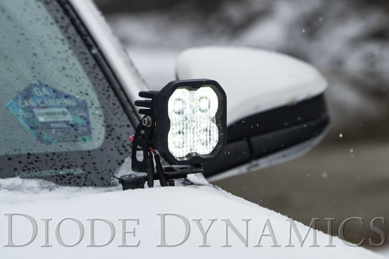 Diode Dynamics SS3 LED Ditch Light Kit for 2010-2021 Toyota 4Runner Sport Yellow Combo