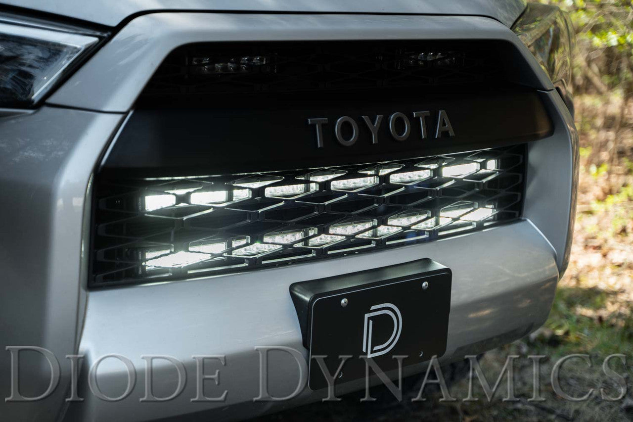 Diode Dynamics SS30 Dual Stealth Lightbar Kit for 2014-2019 Toyota 4Runner White Driving