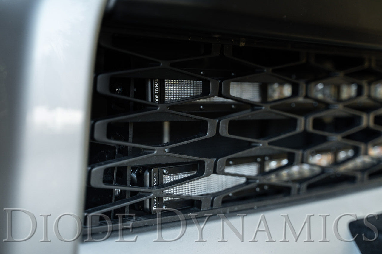 Diode Dynamics SS30 Dual Stealth Lightbar Kit for 2014-2019 Toyota 4Runner White Driving