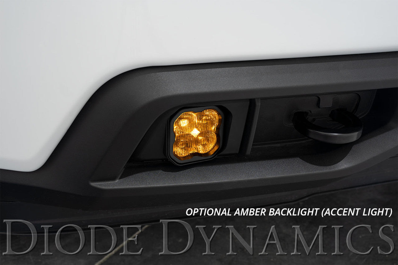 Diode Dynamics SS3 LED Fog Light Kit for 2019-2021 Chevrolet Silverado 1500, Yellow SAE-DOT Fog Max