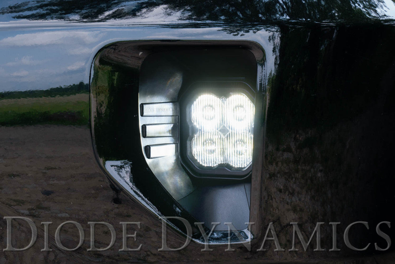 Diode Dynamics SS3 LED Fog Light Kit for 2016-2018 Chevrolet Silverado 1500, White SAE-DOT Fog Sport