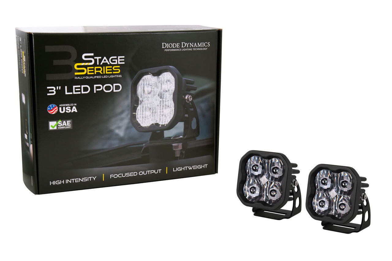 Diode Dynamics SS3 Pro ABL White Combo Standard Pair