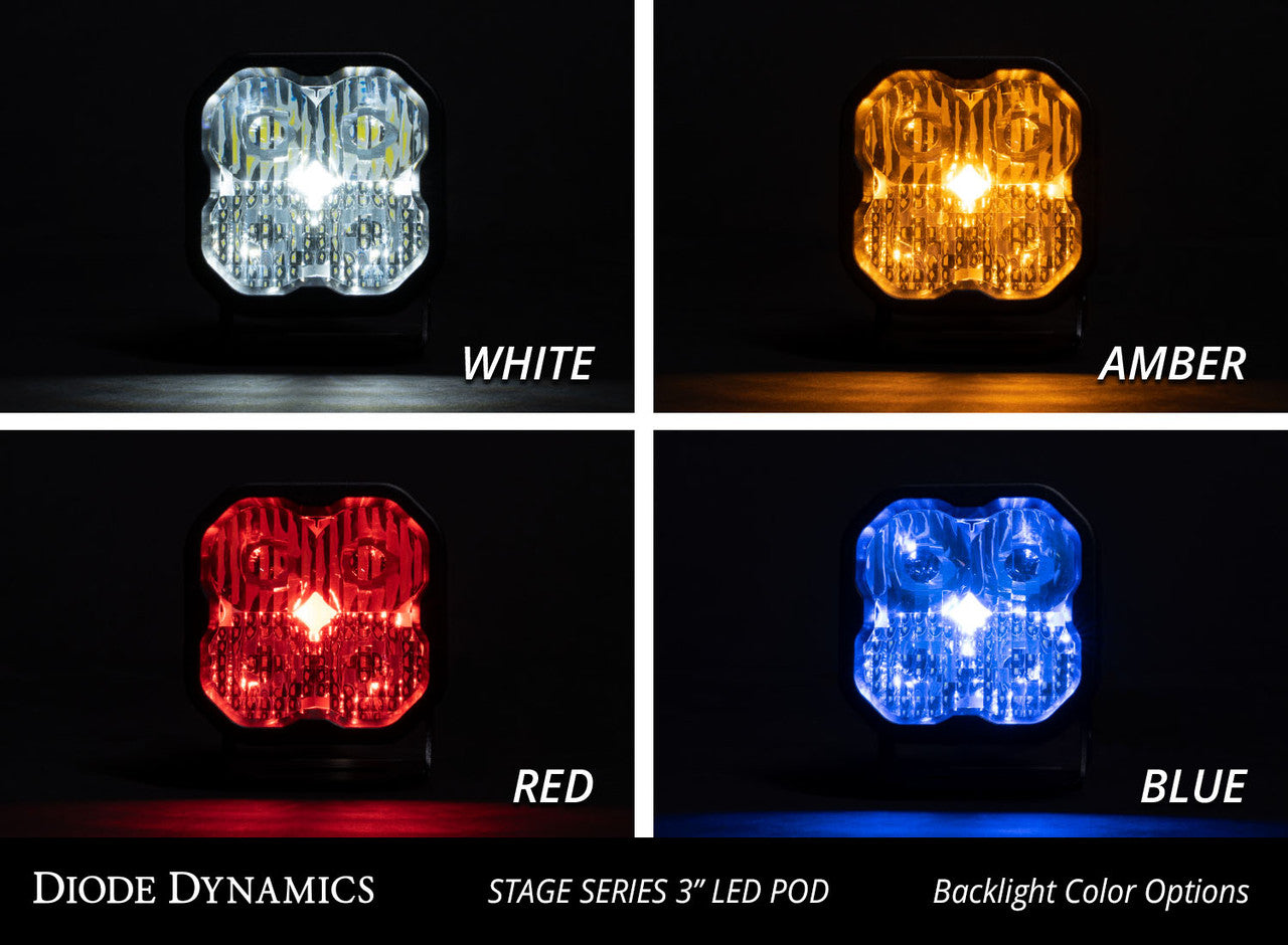Diode Dynamics SS3 Max WBL White Spot Standard Single