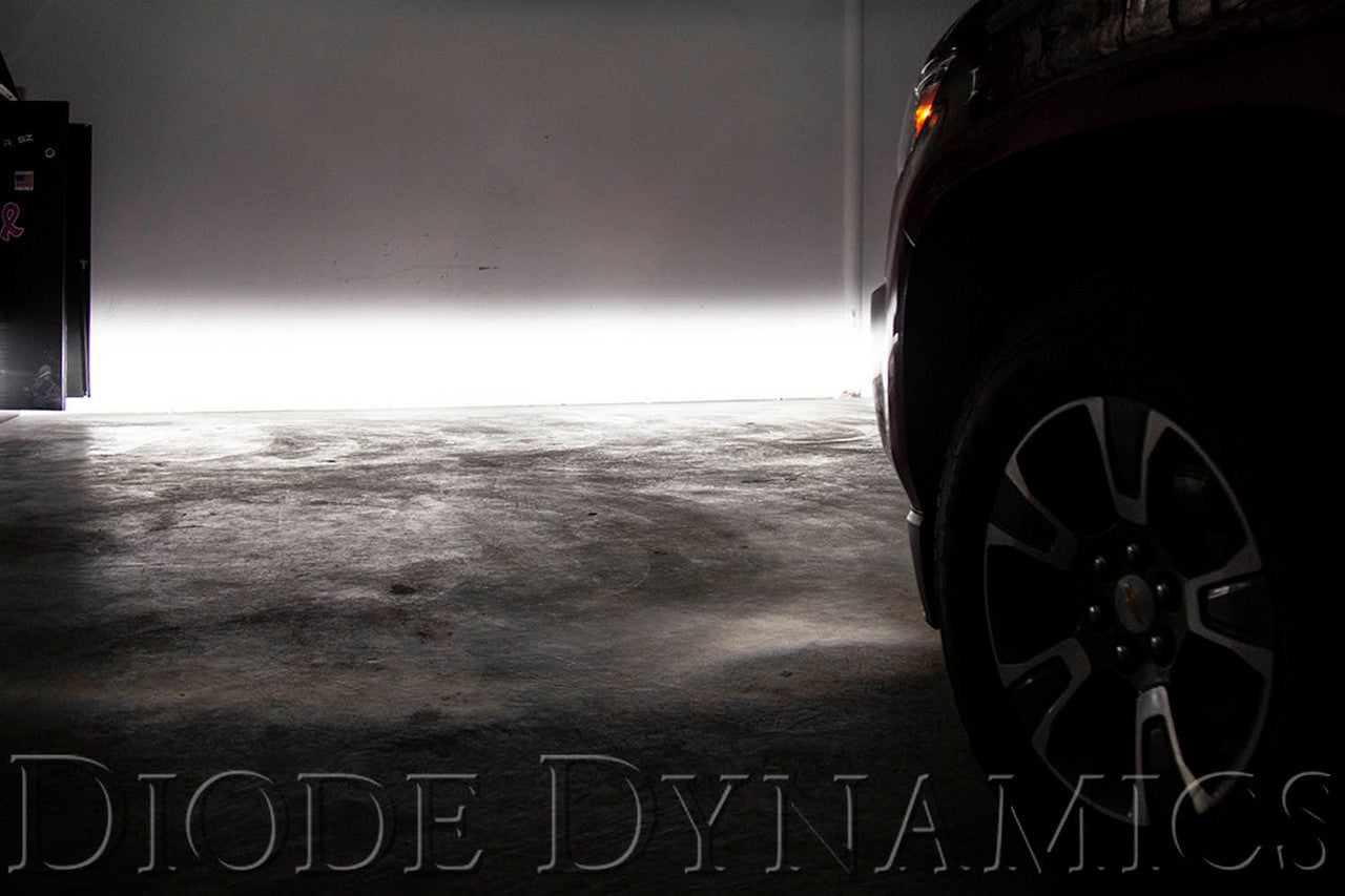 Diode Dynamics SS3 LED Fog Light Kit for 2007-2014 Chevrolet Suburban Yellow SAE-DOT Fog Sport w- Backlight