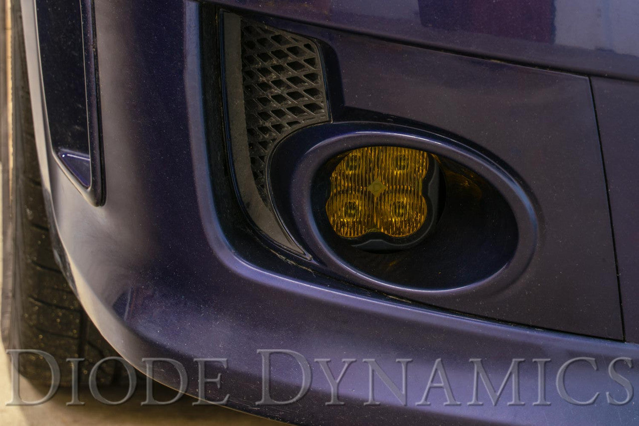 Diode Dynamics SS3 LED Fog Light Kit for 2008-2009 Subaru Legacy White SAE-DOT Fog Max w- Backlight
