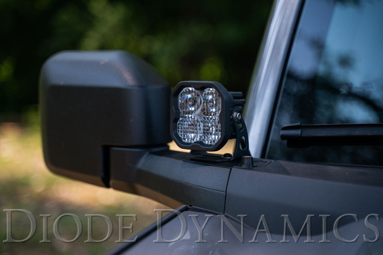 Diode Dynamics SS3 LED Ditch Light Kit for 2021 Ford Bronco, Pro Yellow Combo