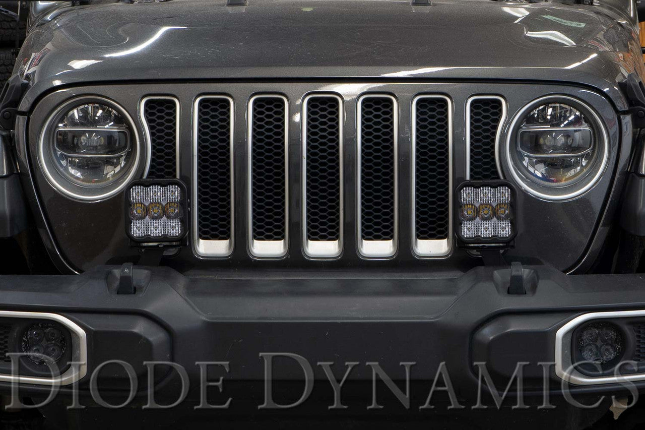 Diode Dynamics Jeep JL SS5 CrossLink Bumper Lightbar Kit Sport Combo