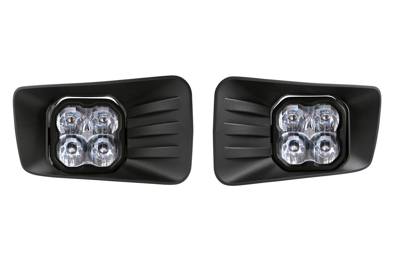 Diode Dynamics SS3 LED Fog Light Kit for 2007-2014 Chevrolet Suburban Z71, Yellow SAE-DOT Fog Max