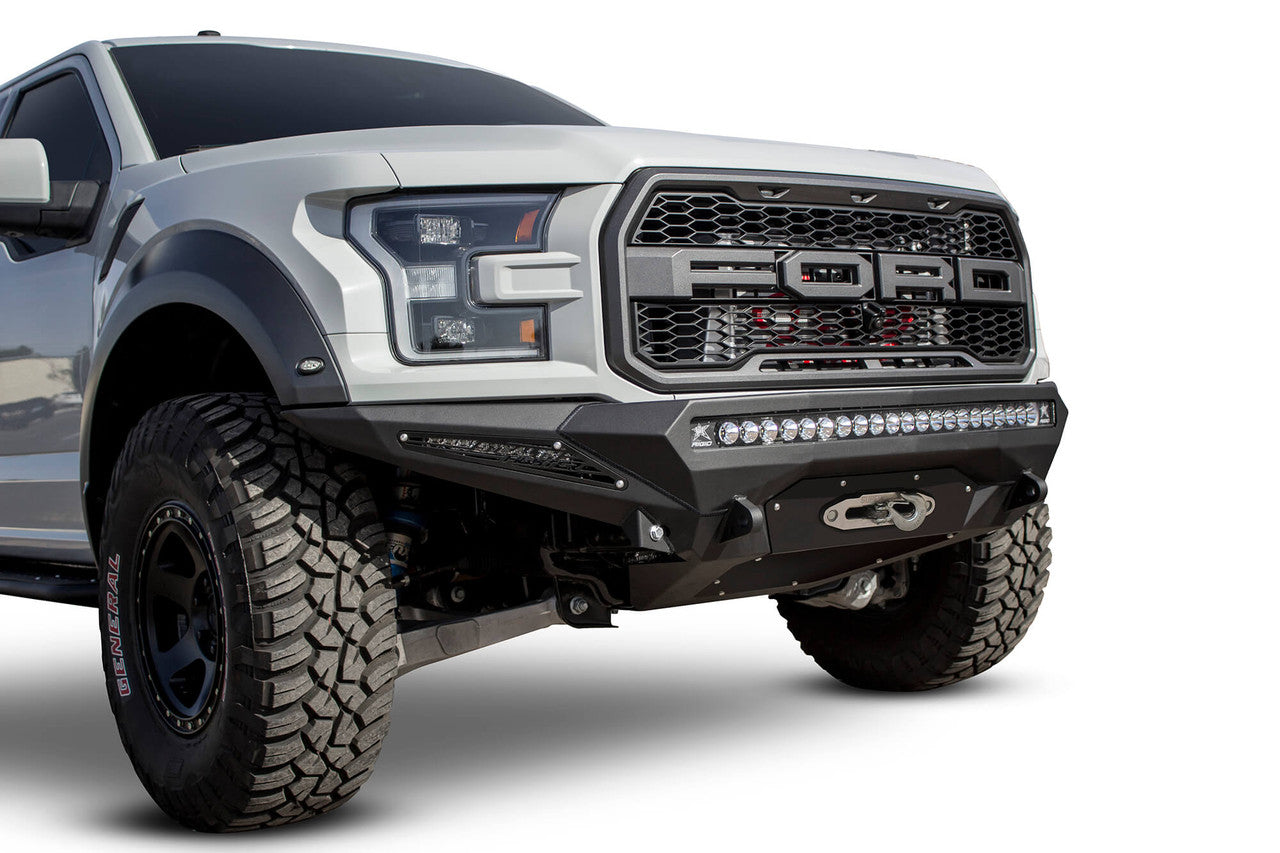 2017 - 2020 Ford F-150 Raptor Stealth Fighter Winch Front Bumper