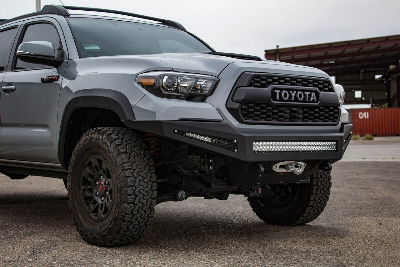 2016 - 2023 Toyota Tacoma HoneyBadger Winch Front Bumper