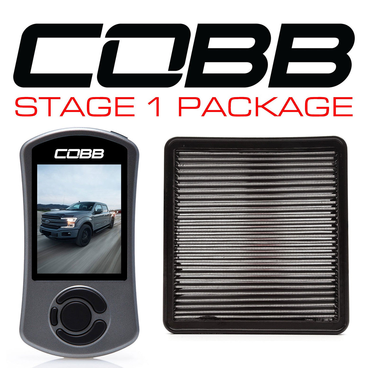 COBB Stage 1 Power Package w- TCM F-150 EcoBoost 3.5L 2017-2019