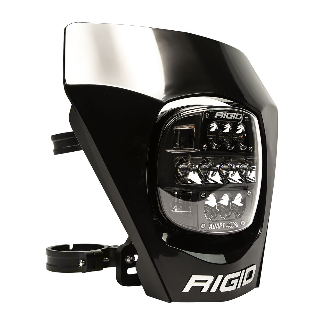 RIGID Industries Mounting Bracket Kit For Adapt XE Ready To Ride Kit, Single