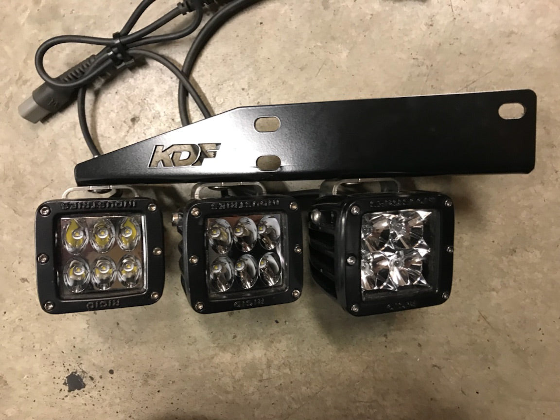 2017-2020 Ford Raptor Fog Light Brackets Multi-Light Kit