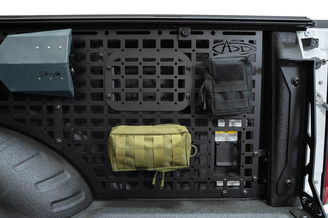 Addictive Desert Designs 2023+ Ford Super Duty Bed Side Molle Panels, Passenger Full Kit AC8103301NA 