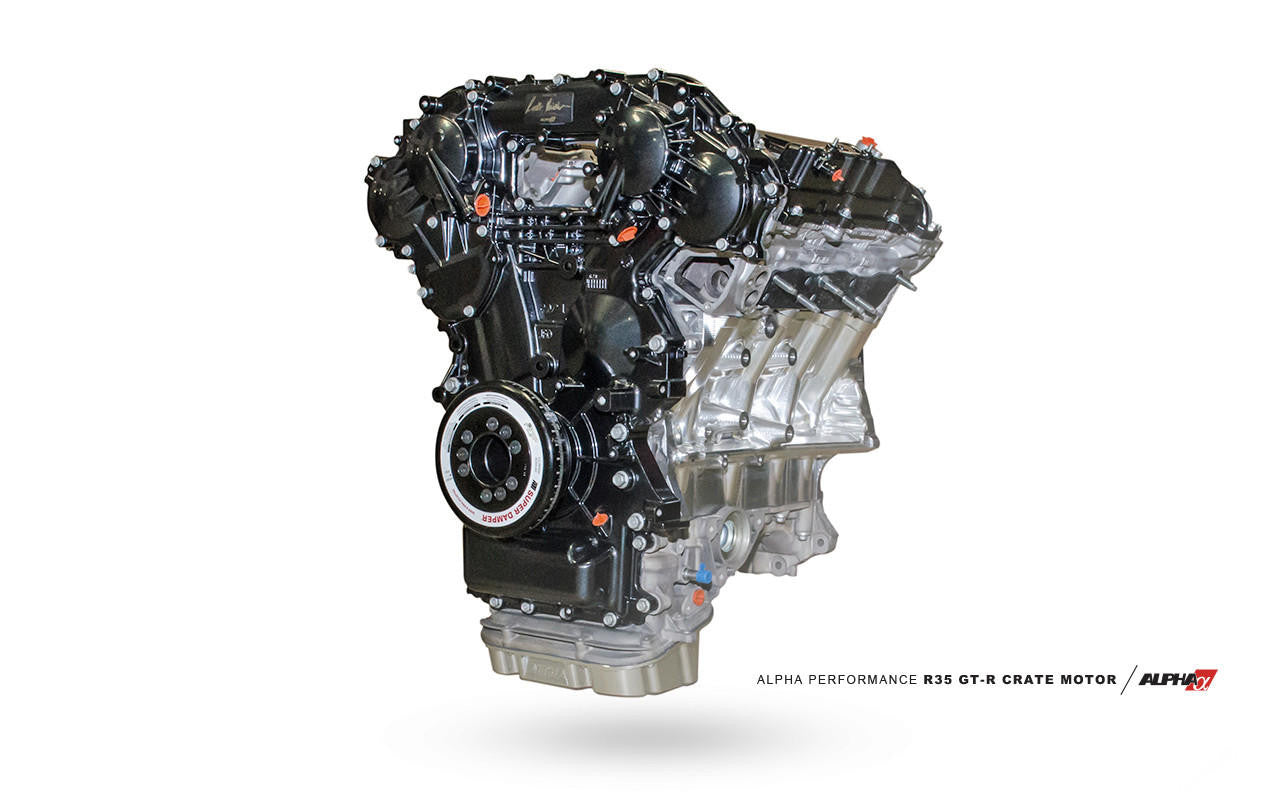 AMS Performance Alpha Performance Nissan R35 GT-R OMEGA-Spec Billet Block 4.0L VR38 Crate Engine ALP.07.04.0005-8 