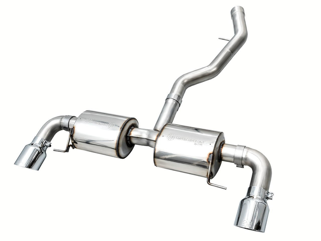 AWE Tuning AWE Touring Edition Axle Back Exhaust for BMW G2X 330i/430i - Chrome Silver 3015-32429 