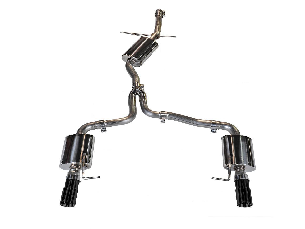 AWE Tuning AWE Touring Edition Exhaust for 8R Q5 2.0T - Diamond Black Tips 3015-33030 