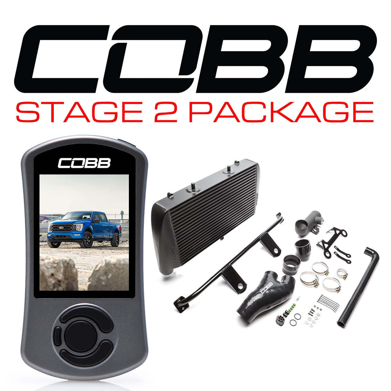COBB Tuning COBB Stage 2 Power Package Ford F-150 3.5L / Tremor 2021-2022 VAR-FOR011STG2 