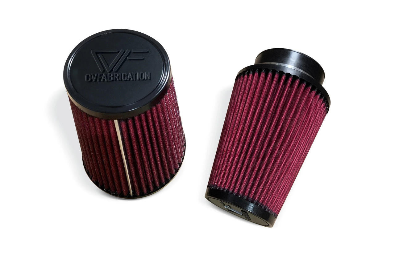  CVF Replacement 7 Inch Air Filters for F-150 Intakes (2x) N-8/9 