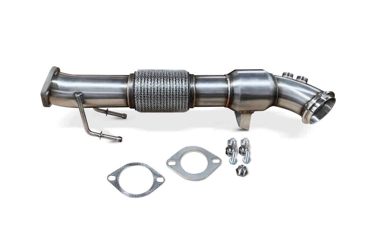  CVF Stainless Steel Catted Downpipe (2013-2018 Ford Focus ST) STRT1318CDP 