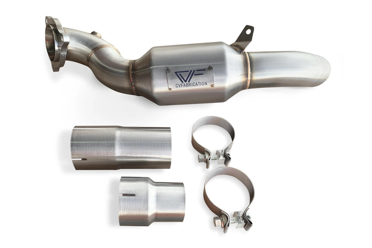  CVF Stainless Steel Catted Downpipe (2019-2021 Ford Ranger 2.3L EcoBoost) RFCDP-1 