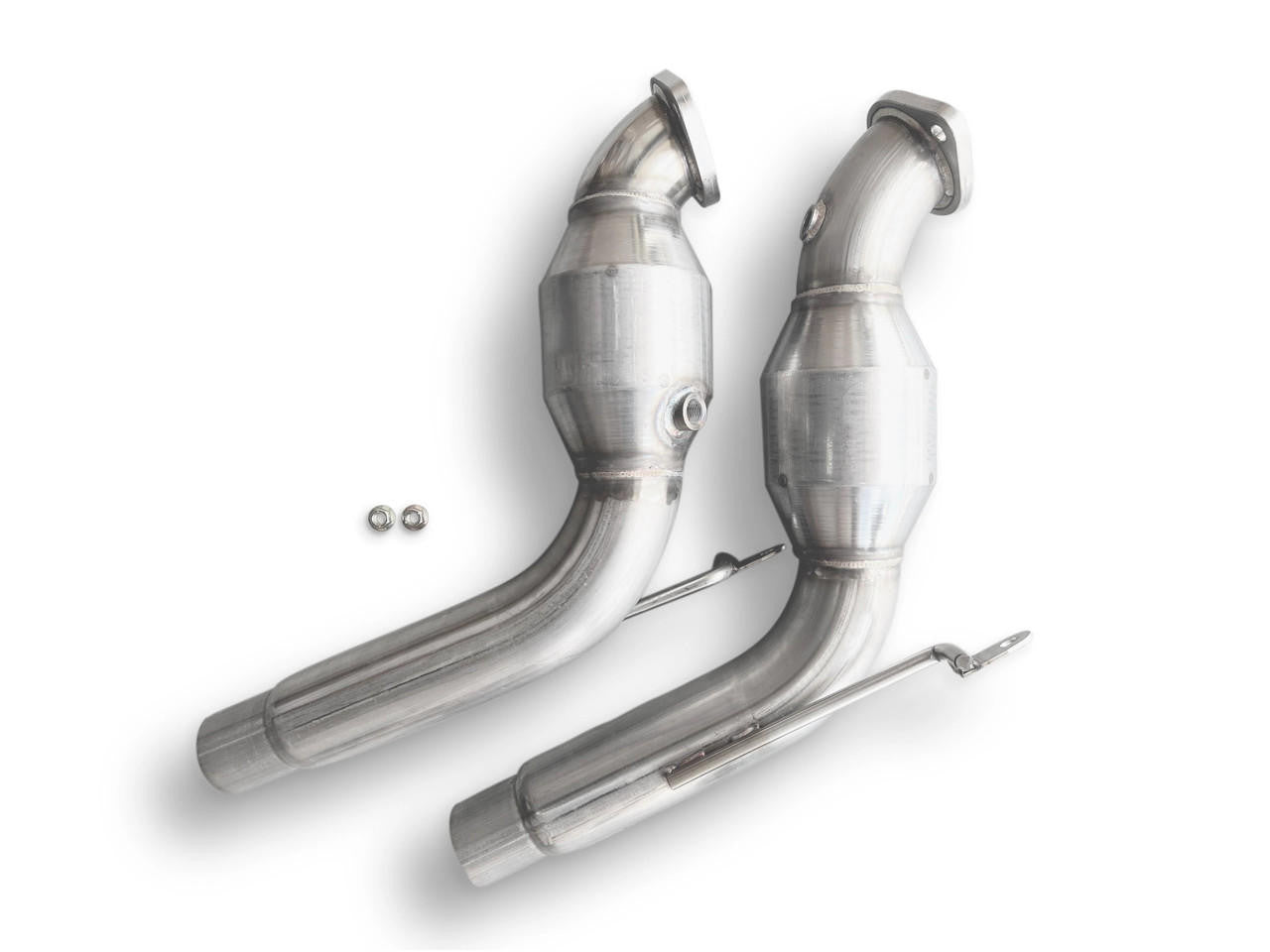 CVF Stainless Steel Catted Downpipes (2020-2023 3.0L Ford Explorer ST) FEST2022CDP-1 