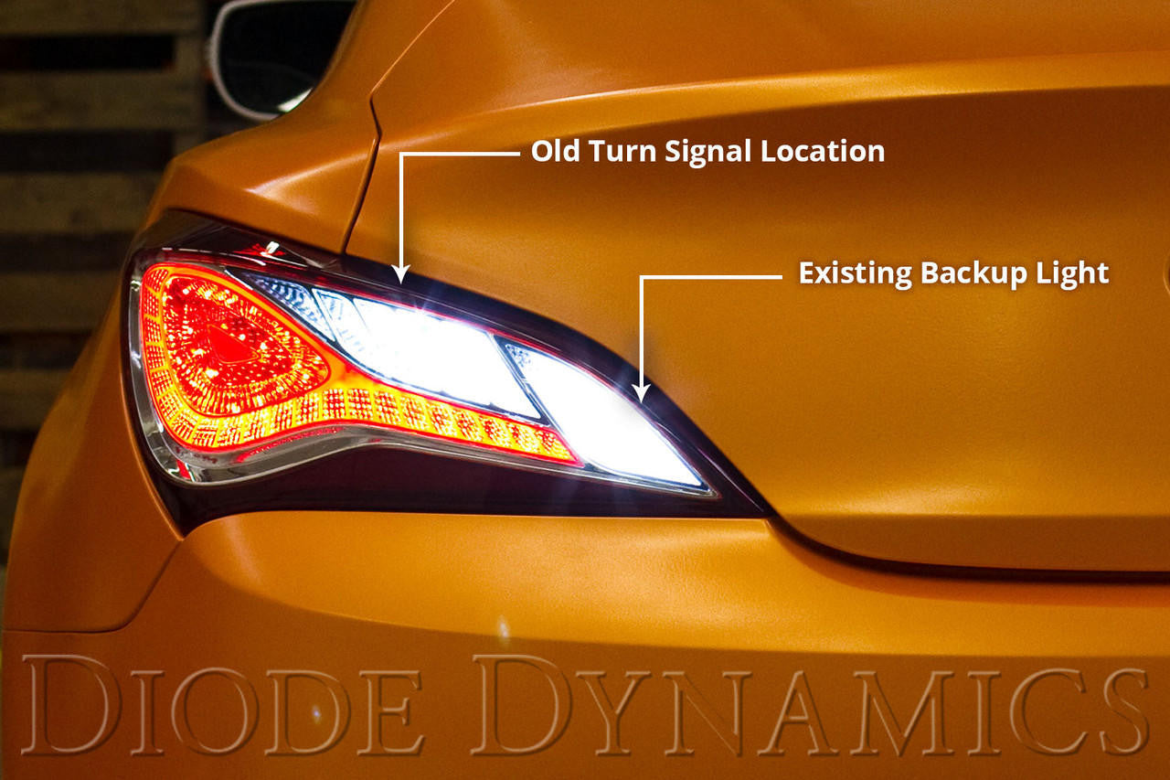 Diode Dynamics 2013-2016 Hyundai Genesis Coupe Tail as Turn +Backup Module (USDM) Stage 2 DD3054 