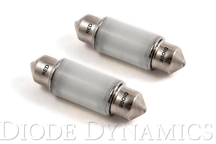 Diode Dynamics 36mm HP6 LED Red Pair Diode Dynamics DD0308P 