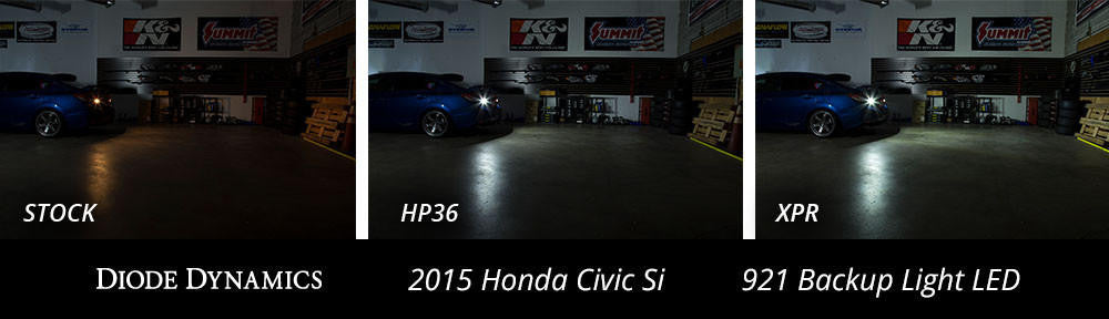 Diode Dynamics Backup LEDs for 2012-2016 Honda Civic Si (Pair) HP36 (210 Lumens) Diode Dynamics DD0143P-bckup-1225 