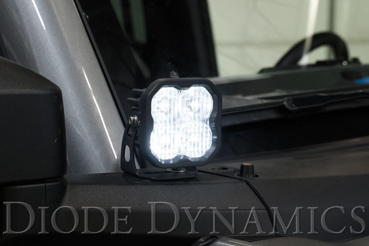 Diode Dynamics SS3 LED Ditch Light Kit for 2021 Ford Bronco, Sport White Combo Diode Dynamics DD7184 