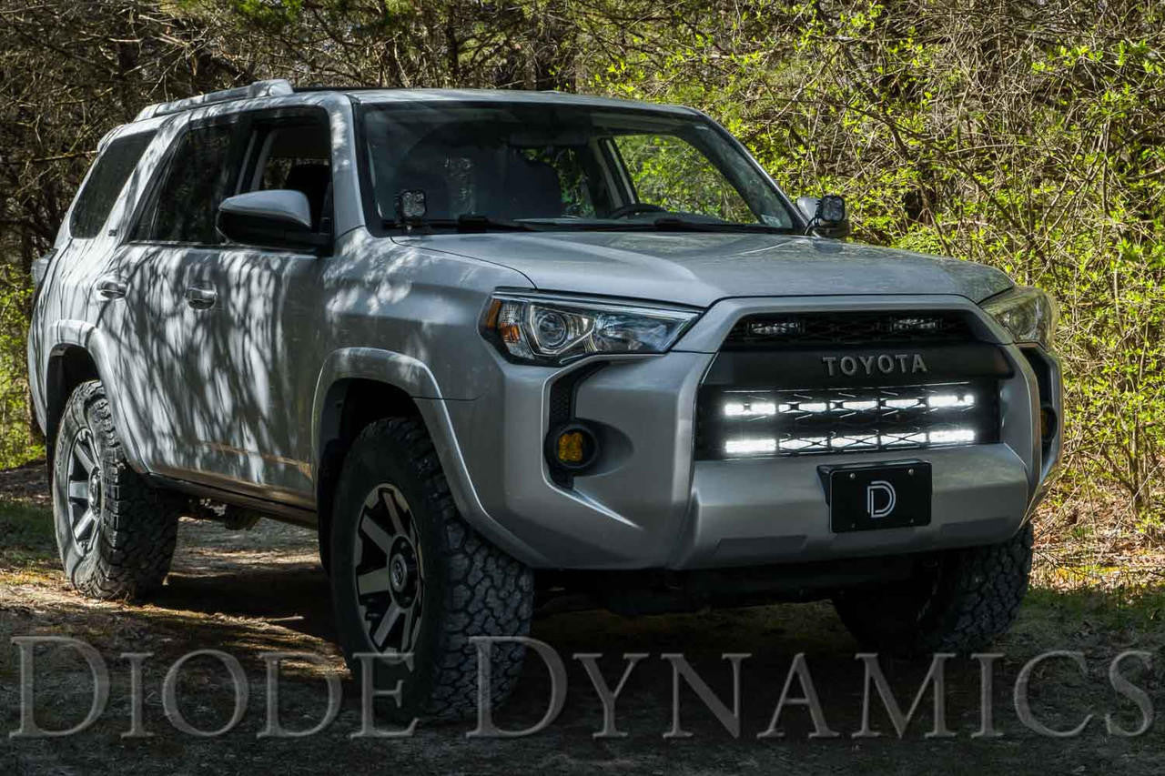 Diode Dynamics SS30 Dual Stealth Lightbar Kit for 2014-2019 Toyota 4Runner Amber Driving Diode Dynamics DD6767 