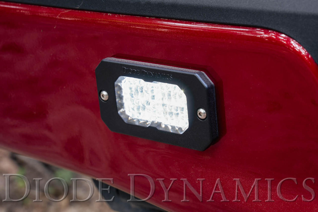 Diode Dynamics Stage Series 2in LED Pod Sport White Combo Flush BBL Single Diode Dynamics DD6729S 