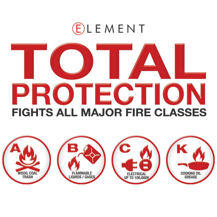 Element ELEMENT E50 Portable Fire Extinguisher 40050 