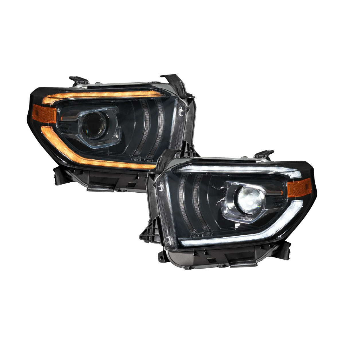 Form Lighting 2014-2021 Toyota Tundra LED Projector Headlights Pair FL0003 