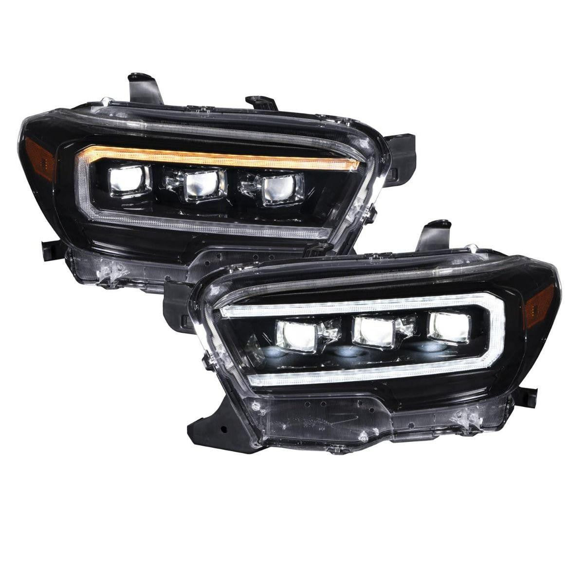 Form Lighting 2016-2022 Toyota Tacoma Sequential LED Projector Headlights Pair FL0001 