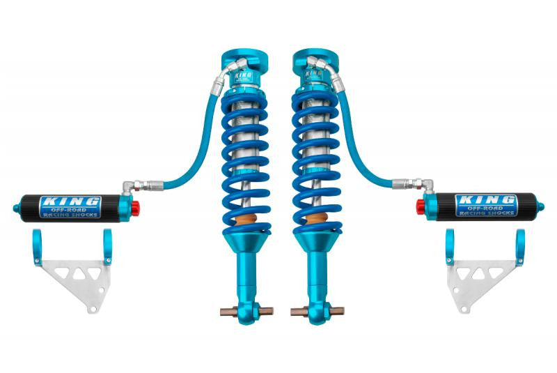  King Shocks 2021+ Ford Bronco Front 2.5 Remote Reservoir Shocks with Adjusters (Pair) 25001-392A 