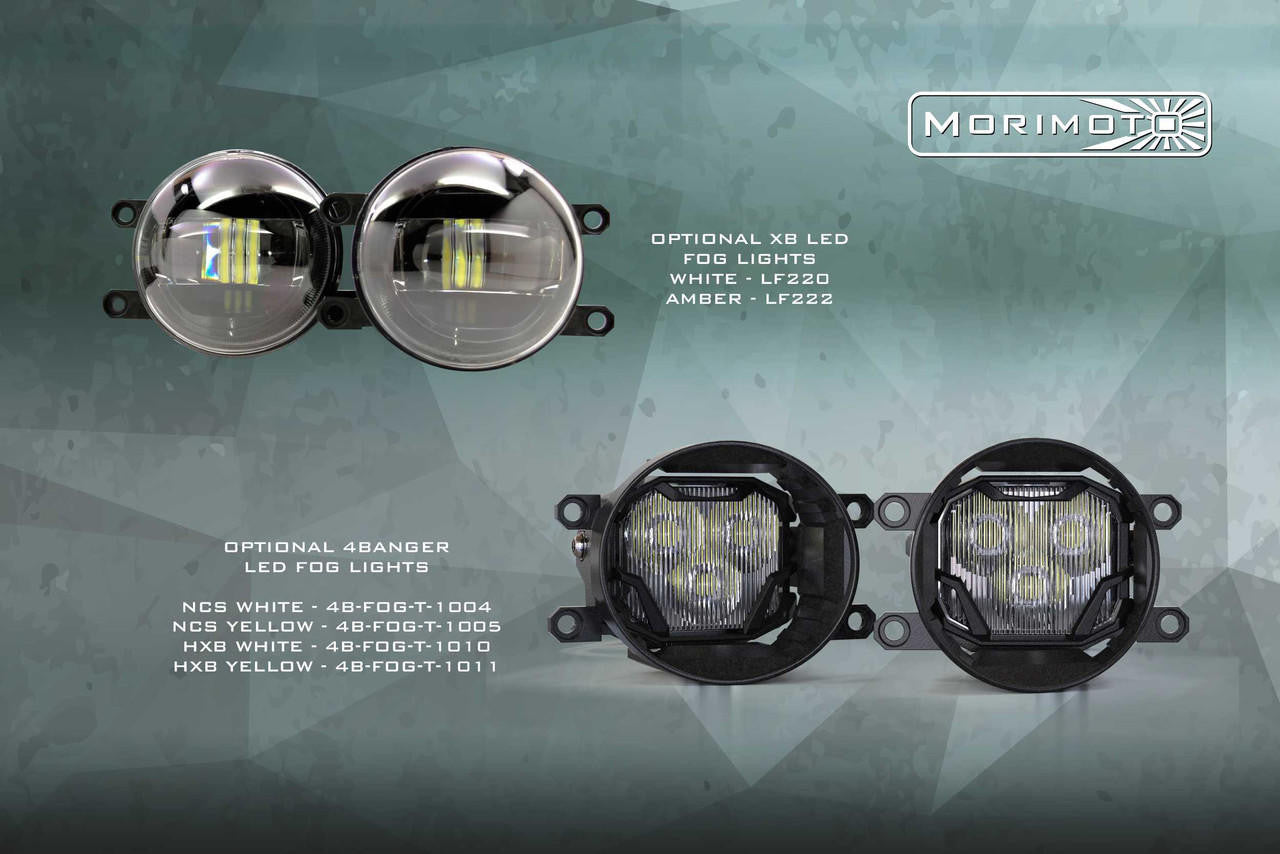 Morimoto XB Adapters: Toyota Tacoma XB LED Harness (2020+ OEM LED / Pair LF530H-2 