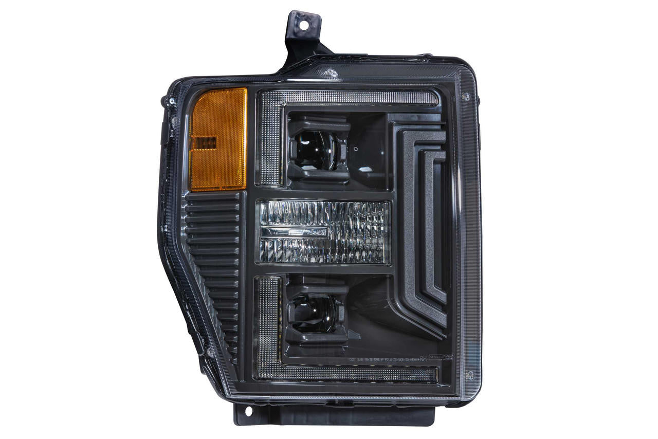 Morimoto XB Hybrid LED Headlights: Ford Super Duty (08-10) (Pair / ASM) LF555 