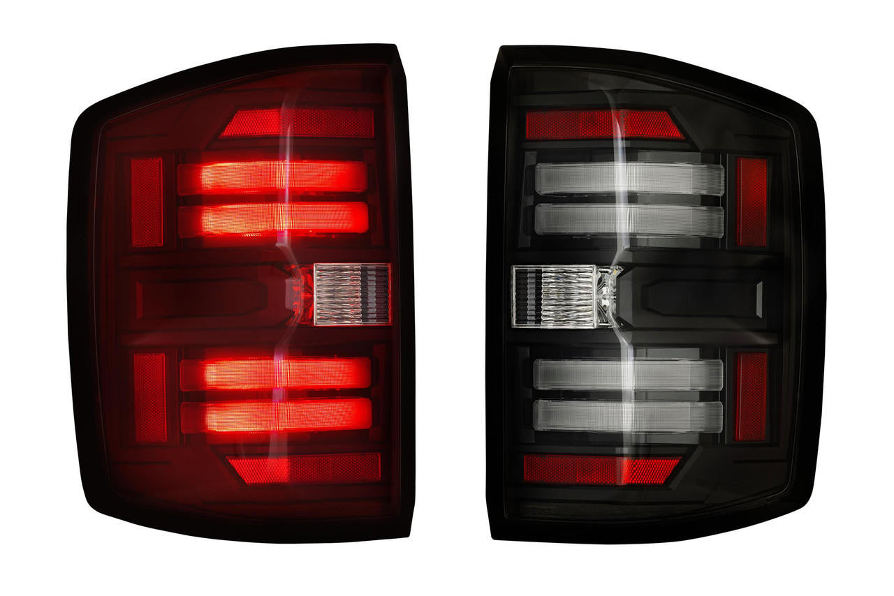 Morimoto XB LED Tail Lights: Chevy Silverado (14-18) (Pair) (Gen 2) 