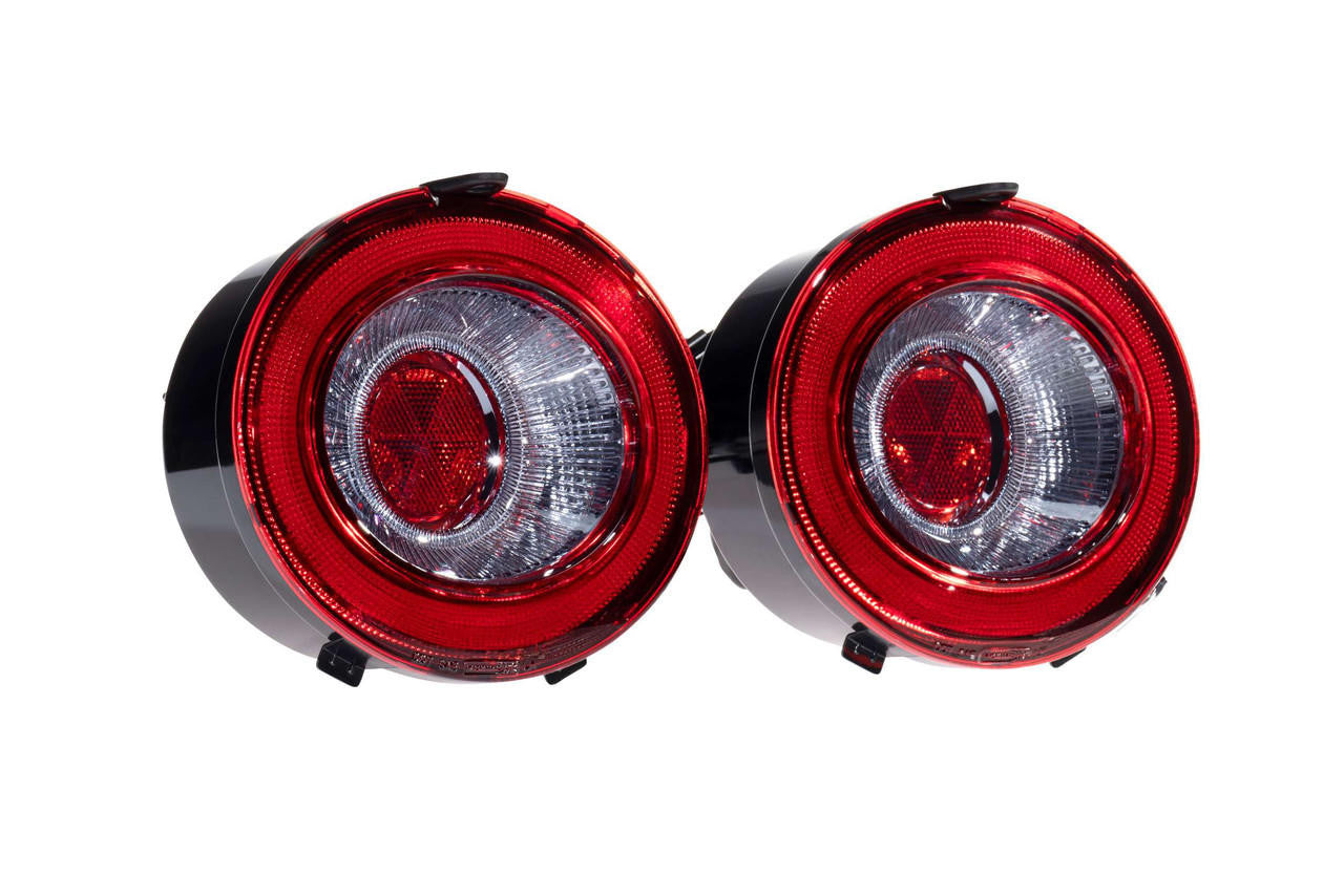 Morimoto XB LED Tail Lights: Corvette C6 (05-13) (Gen II) (Red/Set) LF467 