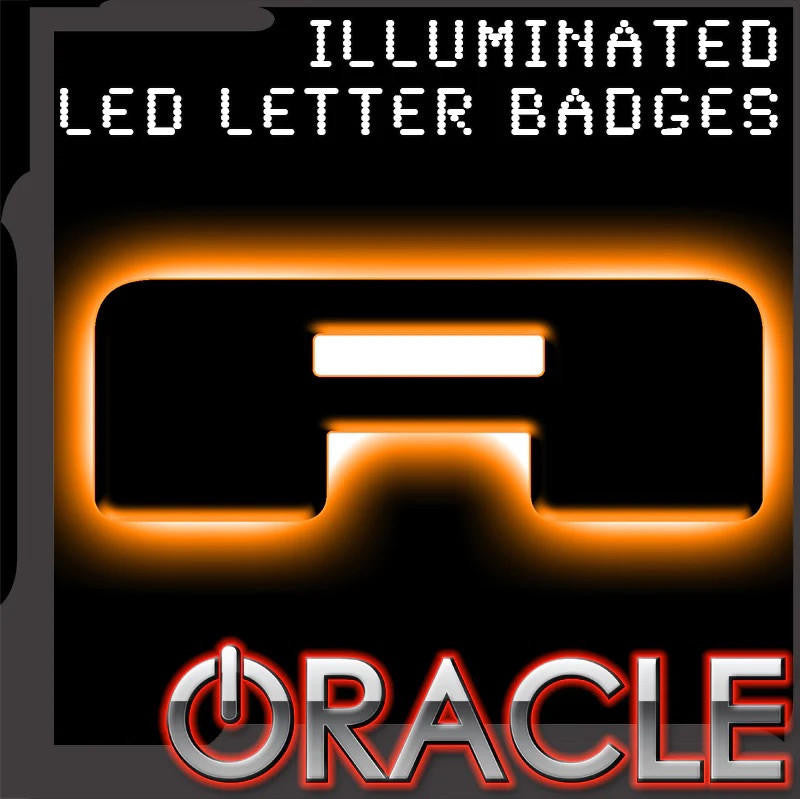 Oracle Lighting Universal Illuminated LED Letter Badges - Individual VAR-31403141 