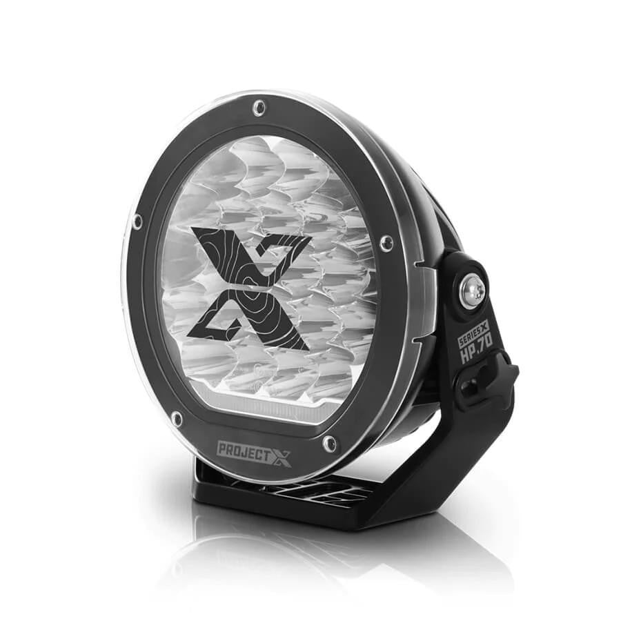  Project X - Series X HP.70 - High Power 7 Inch Led Auxiliary Light - Combo Beam 
