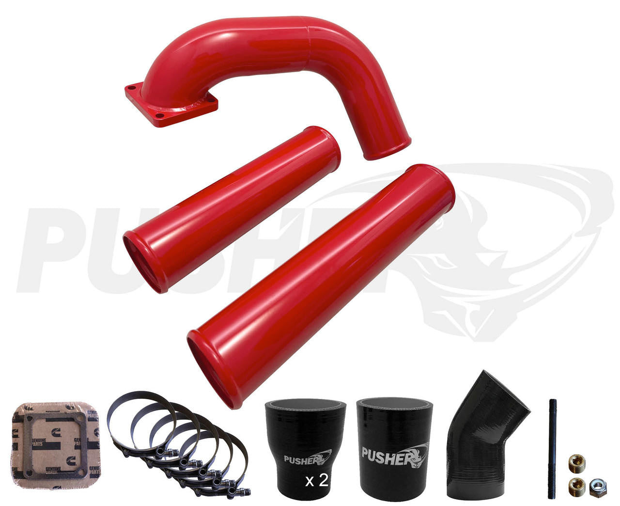 Pusher Intakes Pusher Pre and Post Intercooler Intake System for 1991.5-1993 Dodge Cummins 12v VAR-PDC9193KW 