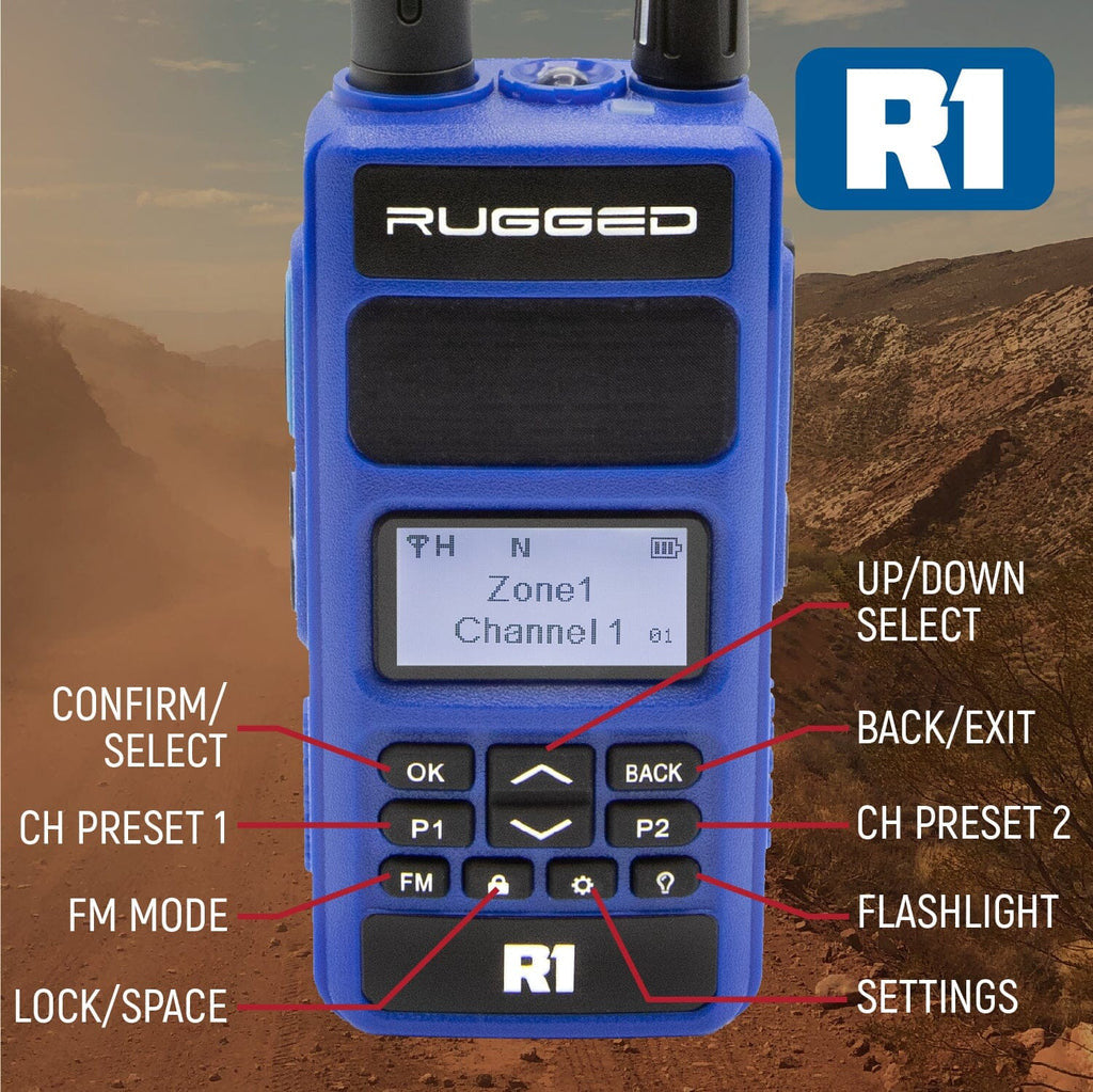 R1 Business Band Handheld - Digital and Analog R1