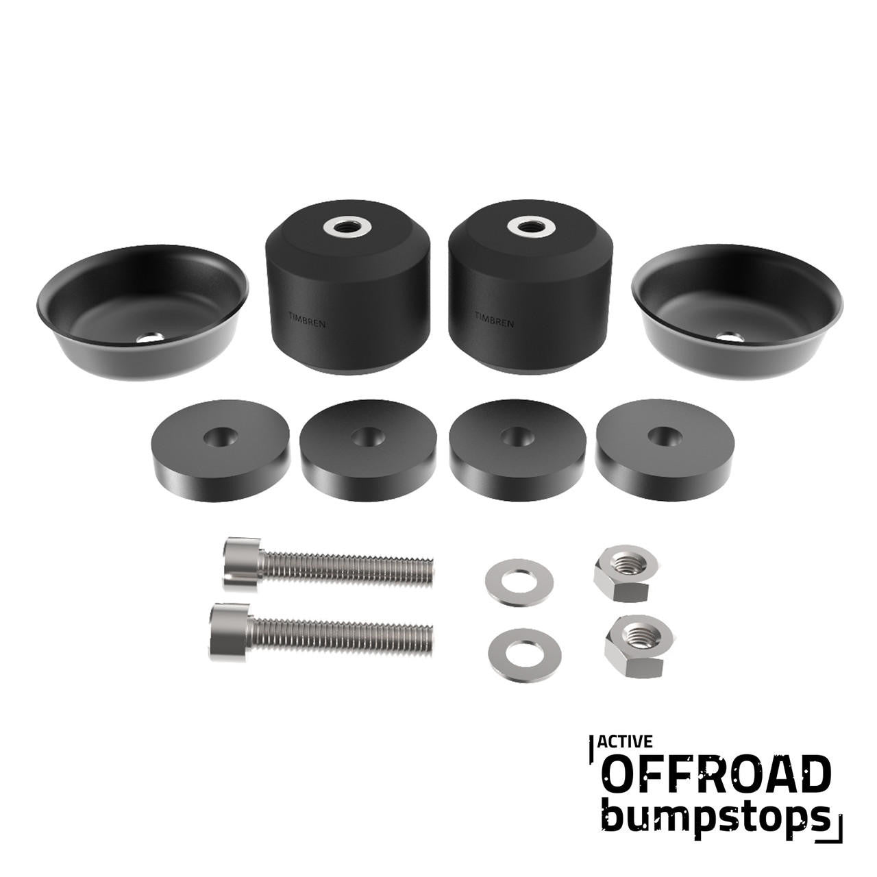 Timbren SES Active Off-Road Bumpstops for 2015+ Chevy Colorado/GMC Canyon, Front Kit ABSGMFCC 